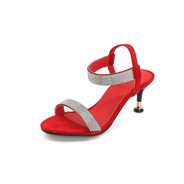 sandal 2021 summer open toe water drill 6.5 cm high heel one word buckle fashion women's shoes big size 33-50 sandals, Black
sandal 2021 summer open toe water drill 6.5 cm high heel one word buckle fashion women's shoes big size 33-50 sandals, Black