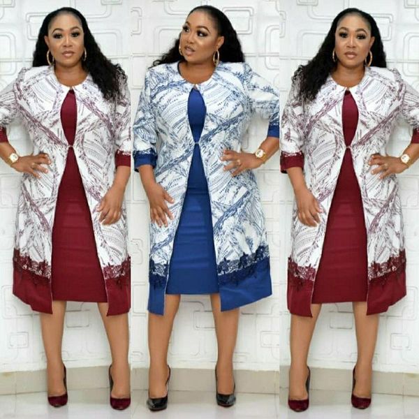 plus size tracksuits 2021 african style long printed coat and dress suit for women, Black
plus size tracksuits 2021 african style long printed coat and dress suit for women, Black