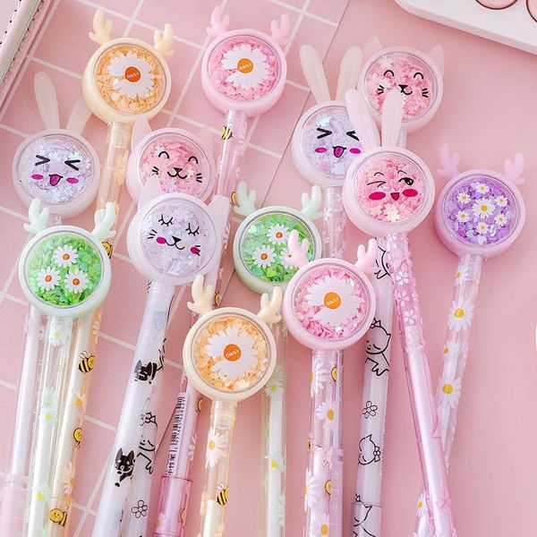 gel pens creative cat daisy sequins pen cute 0.5mm black ink signature promotional gift school supplies
gel pens creative cat daisy sequins pen cute 0.5mm black ink signature promotional gift school supplies