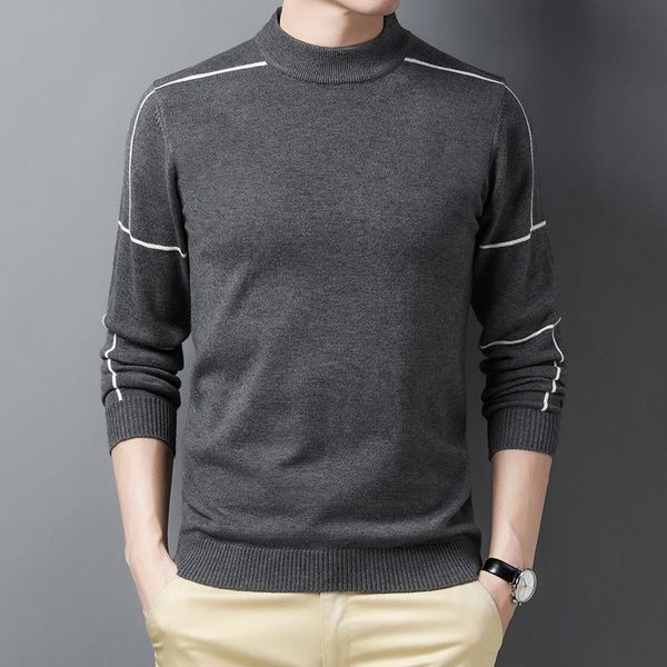 men's sweaters warm wool sweater for fall/winter fashion business casual solid color half high neck thick stretch slim knit pullover, White;black
men's sweaters warm wool sweater for fall/winter fashion business casual solid color half high neck thick stretch slim knit pullover, White;black