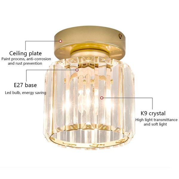 ceiling lights led crystal lampshade balck gold plafonnier living room bedroom modern round square decorative lamp e27
ceiling lights led crystal lampshade balck gold plafonnier living room bedroom modern round square decorative lamp e27