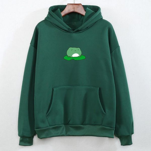 hoodies oversized lotus leaf frog print cute hoodie sweatshirts hooded harajuku autumn winter korean pullovers women streetwear women's, Black
hoodies oversized lotus leaf frog print cute hoodie sweatshirts hooded harajuku autumn winter korean pullovers women streetwear women's, Black