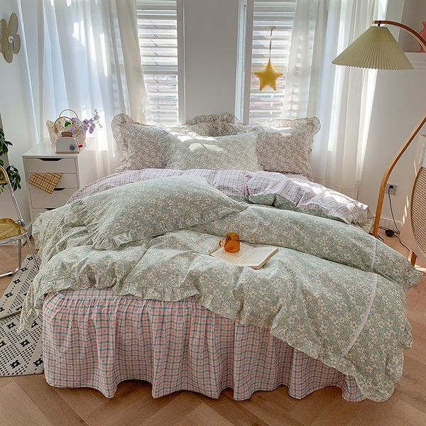 bedding sets cute lotus leaf lace floral set duvet cover plaid bed sheet kawaii cartoon printed super king size
bedding sets cute lotus leaf lace floral set duvet cover plaid bed sheet kawaii cartoon printed super king size