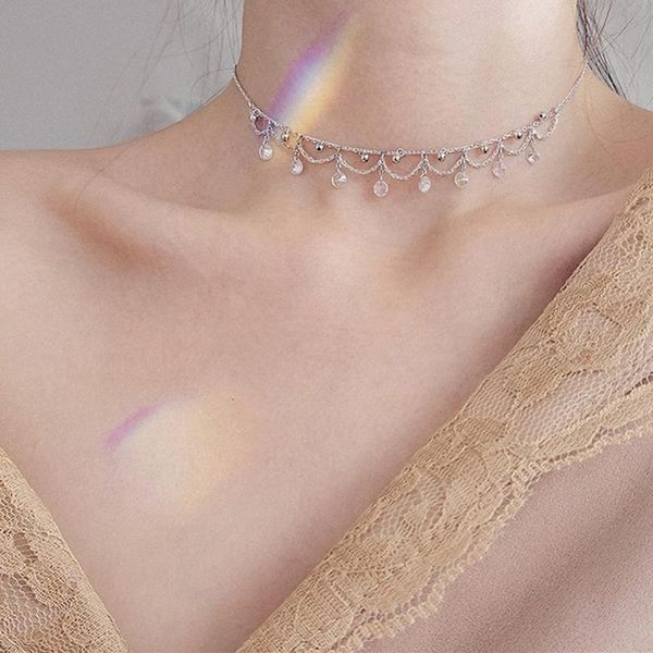 korea necklace clavicle chains choker charm womens fashion jewelry simple crystal for women accessories gifts chokers, Golden;silver
korea necklace clavicle chains choker charm womens fashion jewelry simple crystal for women accessories gifts chokers, Golden;silver