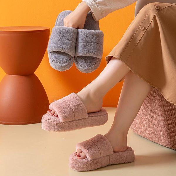 slippers open toe cotton ladies imitation fur home wedge heel indoor warm ladys slipper furry slides for women, Black
slippers open toe cotton ladies imitation fur home wedge heel indoor warm ladys slipper furry slides for women, Black