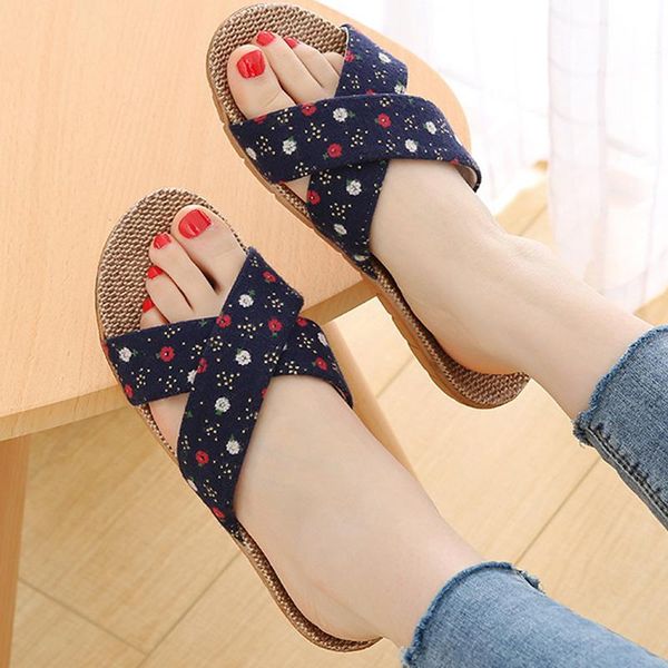 summer 5 colors flax home slippers women slapping beach flip flops indoor shoes flats casual 24-26cm, Black
summer 5 colors flax home slippers women slapping beach flip flops indoor shoes flats casual 24-26cm, Black