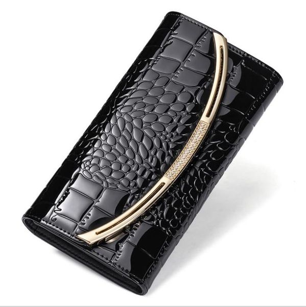 wallets fashion genuine leather wallet women 2021 luxury designer patent female clutch ladies 3 fold cowhide hasp, Red;black
wallets fashion genuine leather wallet women 2021 luxury designer patent female clutch ladies 3 fold cowhide hasp, Red;black