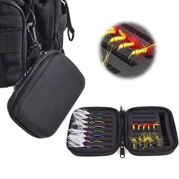 fishing accessories portable lure spinner spoon bait foam box trout flies fishhook hard eva storage case container bag gear
fishing accessories portable lure spinner spoon bait foam box trout flies fishhook hard eva storage case container bag gear