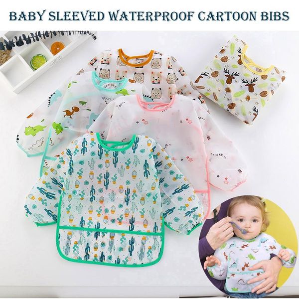bibs & burp cloths 4pcs baby waterproof aprons long sleeve boys girls smock feeding bib apron with pockets children eating drawing
bibs & burp cloths 4pcs baby waterproof aprons long sleeve boys girls smock feeding bib apron with pockets children eating drawing