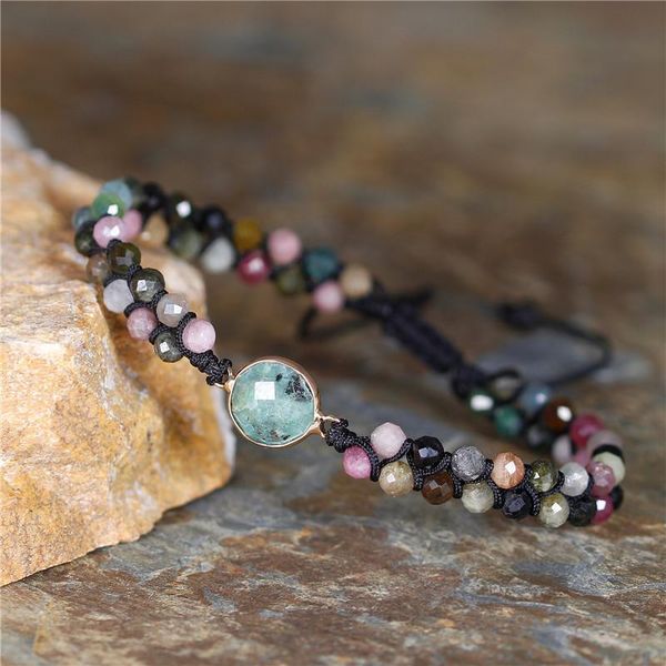 tourmalines beads bracelet 4mm natural stones braided handmade adjustable macrame women boho jewelry dropship charm bracelets, Golden;silver
tourmalines beads bracelet 4mm natural stones braided handmade adjustable macrame women boho jewelry dropship charm bracelets, Golden;silver
