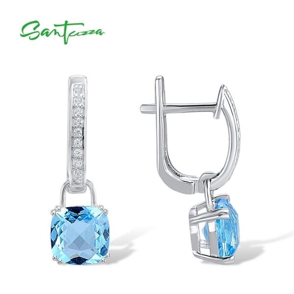 santuzza silver earrings for women 925 sterling silver dangle earrings sky blue cubic zirconia brincos fashion jewelry-a, Golden;silver
santuzza silver earrings for women 925 sterling silver dangle earrings sky blue cubic zirconia brincos fashion jewelry-a, Golden;silver