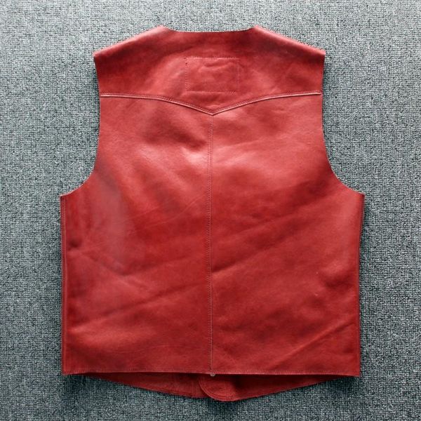 mens 2021 vintage natural sheepskin vest cowboy moto biker sleeveless jacket pockets genuine leather waistcoat men's vests, Black;white
mens 2021 vintage natural sheepskin vest cowboy moto biker sleeveless jacket pockets genuine leather waistcoat men's vests, Black;white