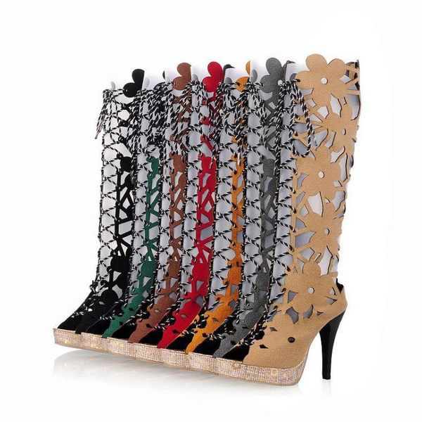 ladies shoes gladiator sandals women plus size high heels sapato feminino summer style chaussure femme x9, Black
ladies shoes gladiator sandals women plus size high heels sapato feminino summer style chaussure femme x9, Black