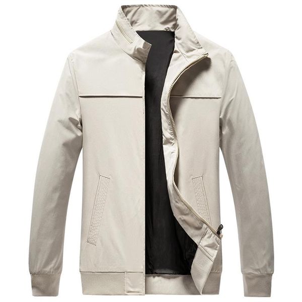 men's jackets 2021 autumn thin stand collar solid color stitching jacket youth fashion zip casual, Black;brown
men's jackets 2021 autumn thin stand collar solid color stitching jacket youth fashion zip casual, Black;brown