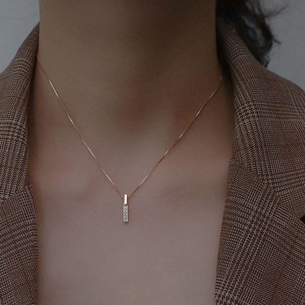 selling 925 sterling sier necklace simple geometric cubic zircon choker shiny exquisite clavicle chain for women snk003, Silver
selling 925 sterling sier necklace simple geometric cubic zircon choker shiny exquisite clavicle chain for women snk003, Silver