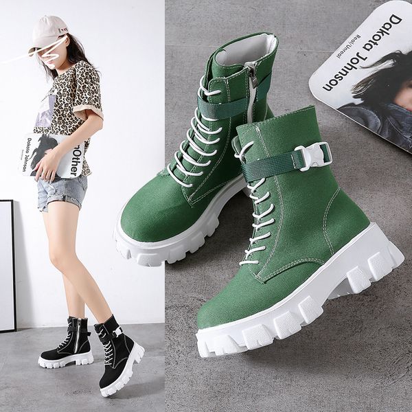 martin boots women 2021 spring autumn fashion thin british ins net red low cylinder canvas, Black
martin boots women 2021 spring autumn fashion thin british ins net red low cylinder canvas, Black