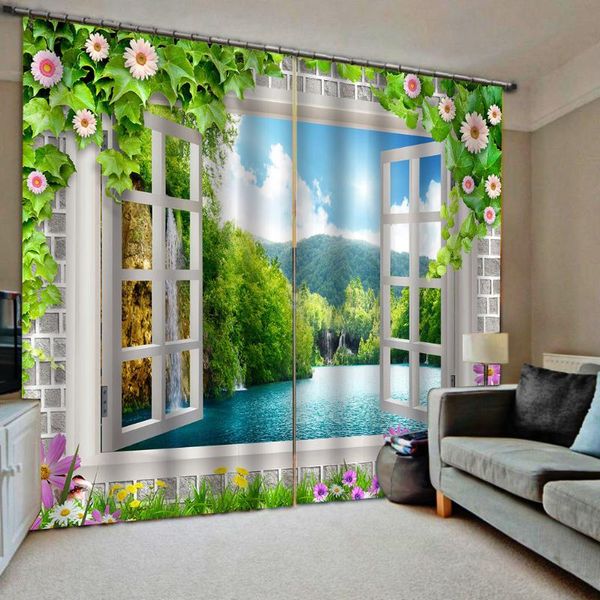 curtain & drapes custom any size outside the window creative lake forest tree flower landscape scenery curtains luxury 3d blackout
curtain & drapes custom any size outside the window creative lake forest tree flower landscape scenery curtains luxury 3d blackout