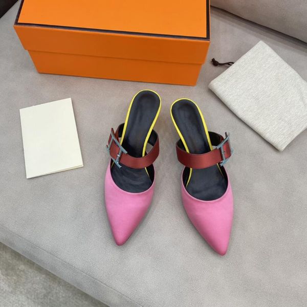 summer explosion women shoes ladies pointed-toes wedge low heels sandals genuine leather slides designers slippers, Black 
summer explosion women shoes ladies pointed-toes wedge low heels sandals genuine leather slides designers slippers, Black