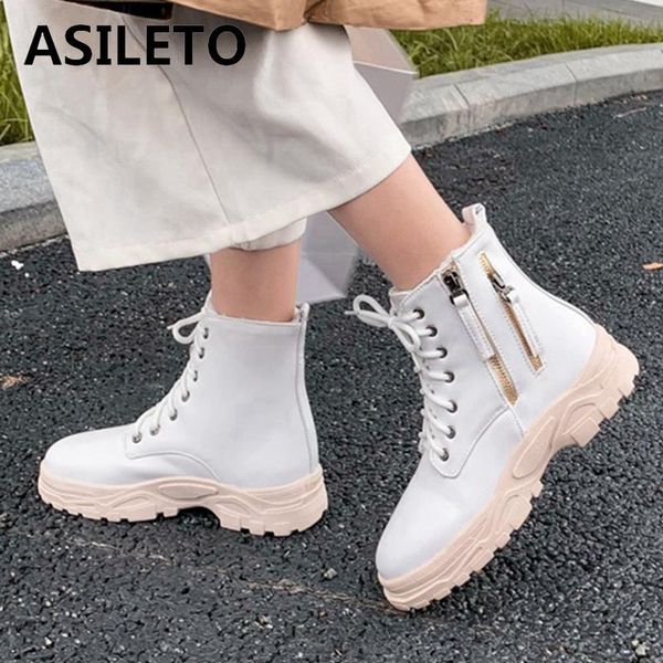 boots asileto women faux leather ankle strap up zip thick bottom shoes winter warm plush cool footwear size 29-46 a3252, Black
boots asileto women faux leather ankle strap up zip thick bottom shoes winter warm plush cool footwear size 29-46 a3252, Black