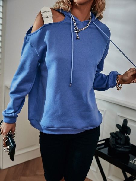 sollinarry cut out buckled detail drop shoulder drawstring thermal hoodie d5c7#, White;black
sollinarry cut out buckled detail drop shoulder drawstring thermal hoodie d5c7#, White;black