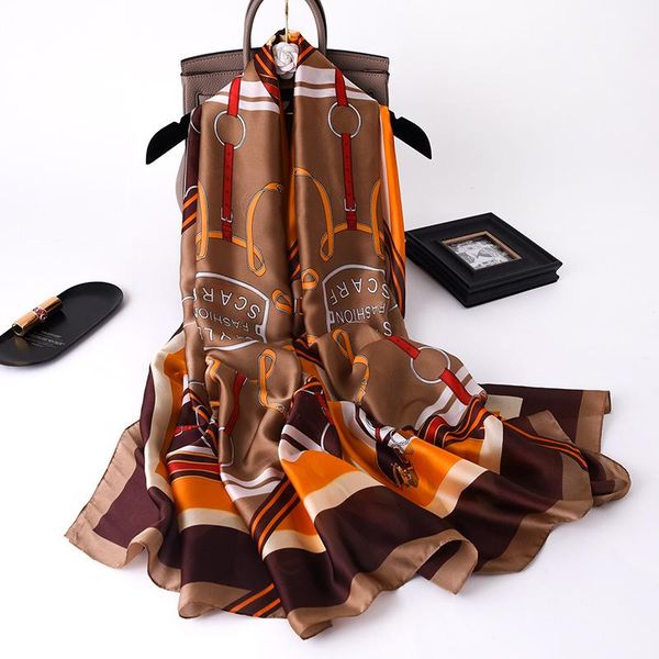 scarves scarf women 2021 imitation silk female summer holiday fashion and western printing sunshade shawl, Blue;gray
scarves scarf women 2021 imitation silk female summer holiday fashion and western printing sunshade shawl, Blue;gray