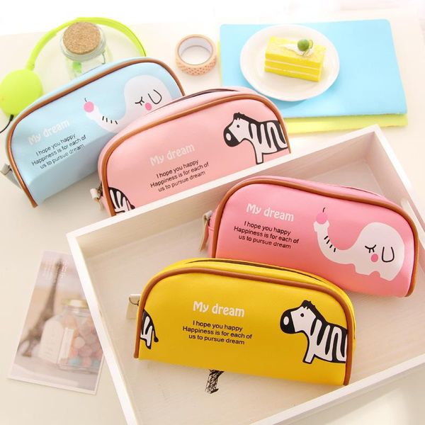 est kawaii zebra elephant pen pouch bag school office supply cosmetic makeup stationery for boys and girls pencil bags
est kawaii zebra elephant pen pouch bag school office supply cosmetic makeup stationery for boys and girls pencil bags