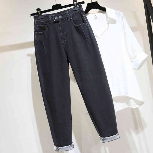 jeans in addition to size 5xl boyfriend hare pants for women loose trousers waist jeans pantalon femme high street denim, Blue
jeans in addition to size 5xl boyfriend hare pants for women loose trousers waist jeans pantalon femme high street denim, Blue
