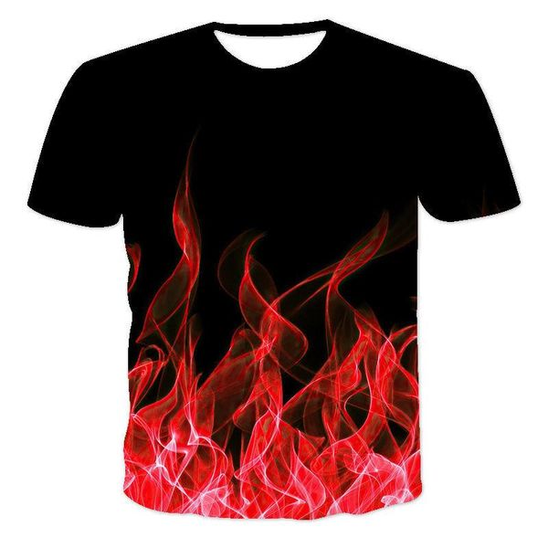 men's t-shirts summer 3d printing men's/women's hip-hop street flame clothing t-shirt oversized casual top, White;black
men's t-shirts summer 3d printing men's/women's hip-hop street flame clothing t-shirt oversized casual top, White;black