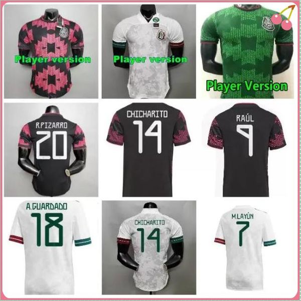 player version 2021 mexico soccer jerseys chicharito h.lozano dos santos 2022 raul carlos vela a.guardado marquez football shirt uniform, Black;yellow
player version 2021 mexico soccer jerseys chicharito h.lozano dos santos 2022 raul carlos vela a.guardado marquez football shirt uniform, Black;yellow