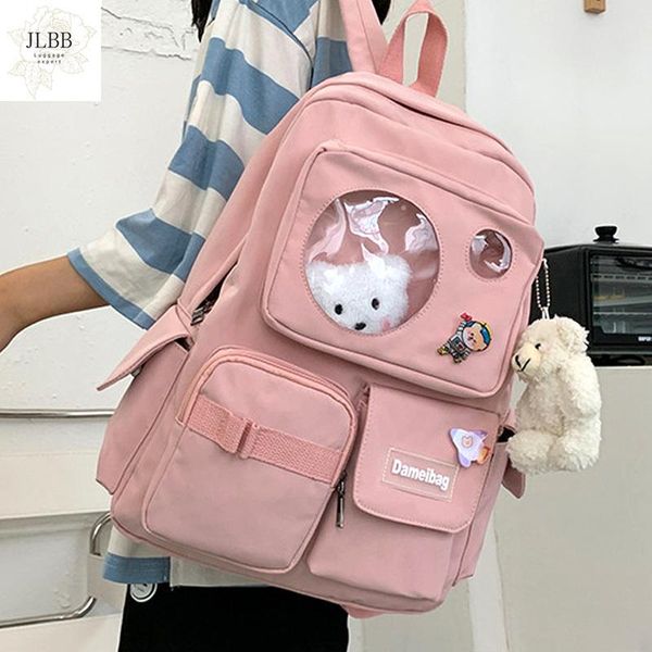 backpack fashion women cute nylon student schoolbag kawaii ladies large capacity lapbagpack girl bookbag mochila
backpack fashion women cute nylon student schoolbag kawaii ladies large capacity lapbagpack girl bookbag mochila