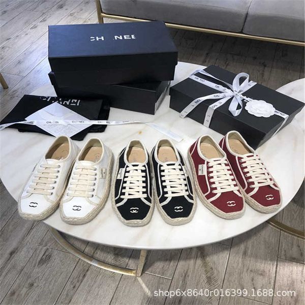 2021 grass xiaoxiang fisherman women's flat thick bottom casual lace up canvas woven small white sho single, Black
2021 grass xiaoxiang fisherman women's flat thick bottom casual lace up canvas woven small white sho single, Black