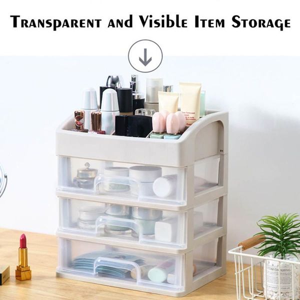 2/3 layers (l/xl) large capacity cosmetic storage box makeup drawer deskorganizer jewelry display boxes & bins
2/3 layers (l/xl) large capacity cosmetic storage box makeup drawer deskorganizer jewelry display boxes & bins