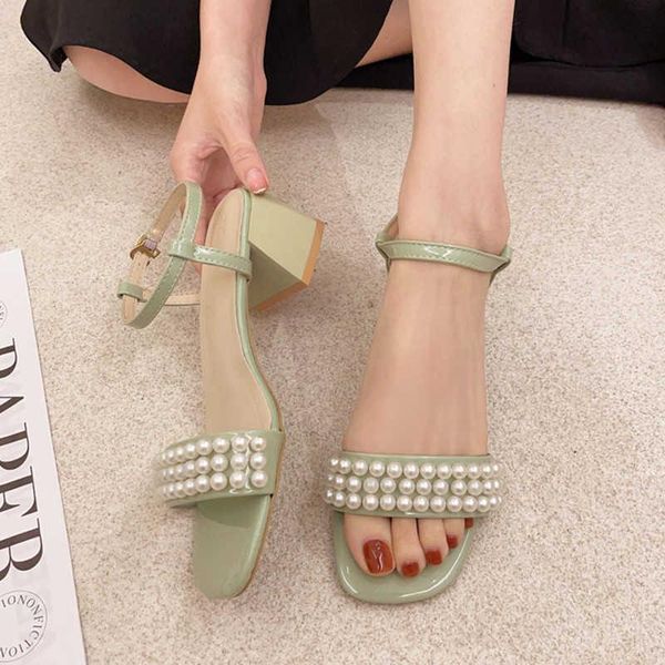 sandals women 2021 summer heels shoes fashion pearl chunky ladies open toe all-match dress, Black
sandals women 2021 summer heels shoes fashion pearl chunky ladies open toe all-match dress, Black