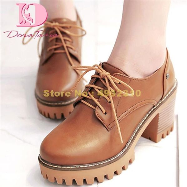 dress shoes big size 43 leisure vintage round toe platform square high heels spring women pumps, Black
dress shoes big size 43 leisure vintage round toe platform square high heels spring women pumps, Black