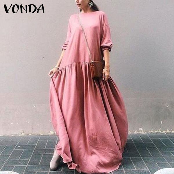 women oversize dress casual solid long sleeve dresses loose pleated o neck maxi kaftan robe plus size sundress 5xl, Black;gray
women oversize dress casual solid long sleeve dresses loose pleated o neck maxi kaftan robe plus size sundress 5xl, Black;gray