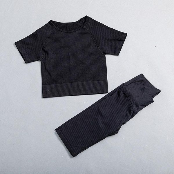 yoga outfit 2 piece seamless sport suit short sleeve fitness crop high waist running shorts biker women gym workout clothes set
yoga outfit 2 piece seamless sport suit short sleeve fitness crop high waist running shorts biker women gym workout clothes set