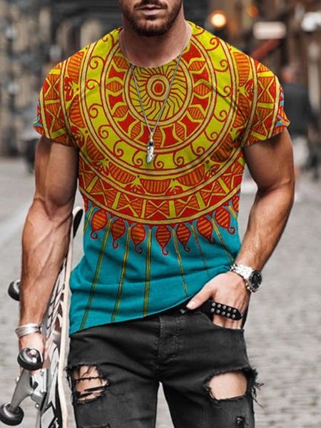 disc pattern 3d printing tshirt visual impact party shirt punk gothic round neck american muscle style short sleeves, White;black
disc pattern 3d printing tshirt visual impact party shirt punk gothic round neck american muscle style short sleeves, White;black
