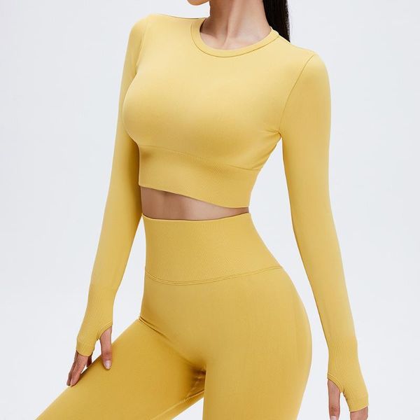 yoga outfit seamless long sleeve shirts sport fitness crop gym sports wear for women push up running full clothes
yoga outfit seamless long sleeve shirts sport fitness crop gym sports wear for women push up running full clothes