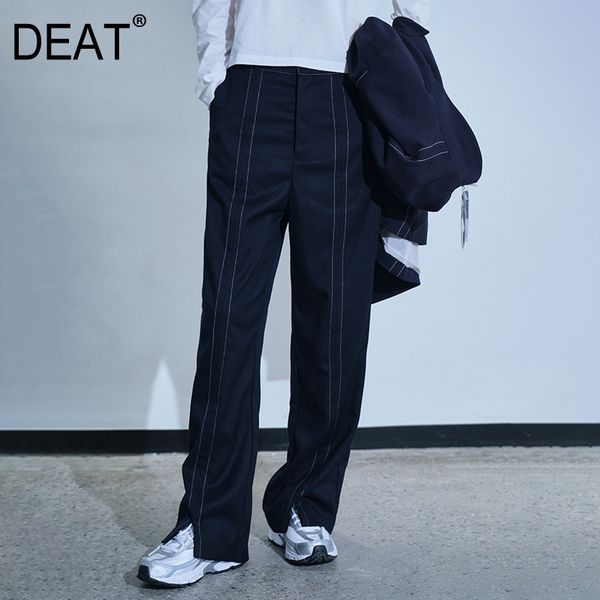 summer fashion women clothes high waist full length striped pockets office lady pants suit single wp67217m 210421, Black;white
summer fashion women clothes high waist full length striped pockets office lady pants suit single wp67217m 210421, Black;white