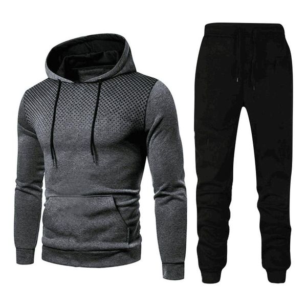 men's tracksuits winter sports hoodie suit fitness sweatshirt trousers two piece men clothes sportswear sets d1, Gray
men's tracksuits winter sports hoodie suit fitness sweatshirt trousers two piece men clothes sportswear sets d1, Gray