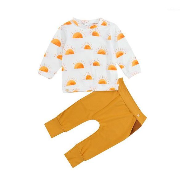 clothing sets 2021 1-6y casual kids baby girl boy clothes set sun print long sleeve round neck solid harem pants fall 2pcs1, White
clothing sets 2021 1-6y casual kids baby girl boy clothes set sun print long sleeve round neck solid harem pants fall 2pcs1, White