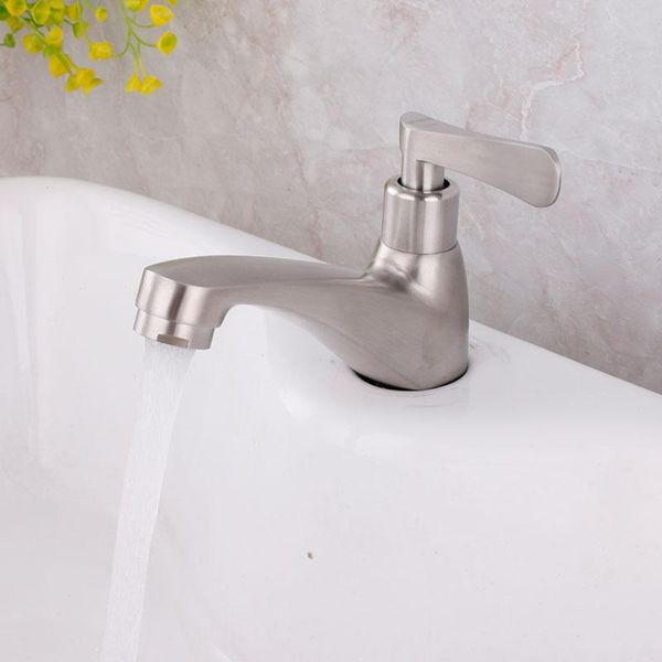bathroom sink faucets 304 stainless steel basin small faucet brushed surface deck mounted single cold tap
bathroom sink faucets 304 stainless steel basin small faucet brushed surface deck mounted single cold tap