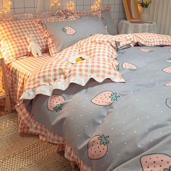 all thickened four piece set of pure cotton ground wool bed sheet quilt cover bedding
all thickened four piece set of pure cotton ground wool bed sheet quilt cover bedding