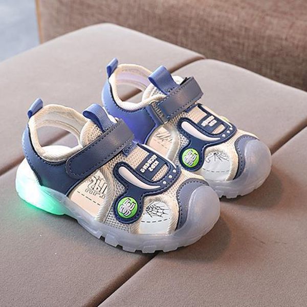 toddler kids sport summer boys girls baby sandals led luminous shoes sneakers breathable boys sneakers kids sport sandals, Black;grey
toddler kids sport summer boys girls baby sandals led luminous shoes sneakers breathable boys sneakers kids sport sandals, Black;grey