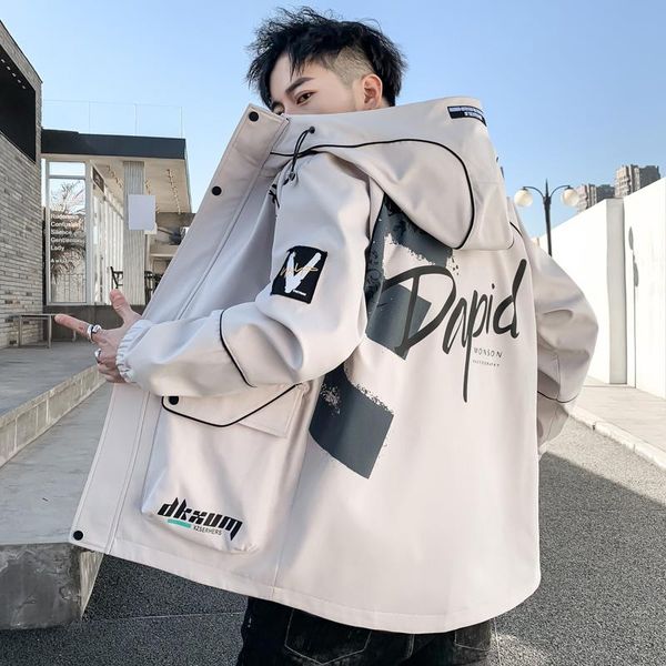 men's jackets 2021 jacket mens coat fashion hip hop windbreaker casual hooded cargo bomber outdoor streetwear clothes plus size, Black;brown
men's jackets 2021 jacket mens coat fashion hip hop windbreaker casual hooded cargo bomber outdoor streetwear clothes plus size, Black;brown
