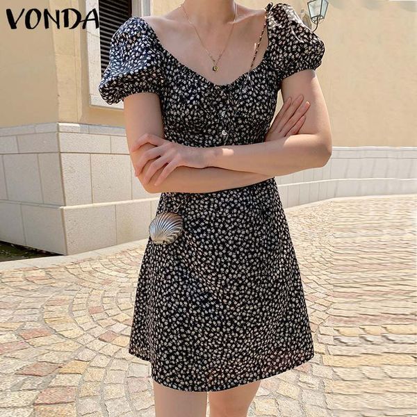 women's blouses & shirts v neck casual print dress summer women low cut puff sleeve bodycon mini vonda floral party clubwear, White
women's blouses & shirts v neck casual print dress summer women low cut puff sleeve bodycon mini vonda floral party clubwear, White