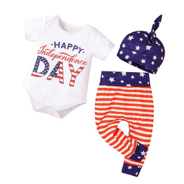 6-18m independence day born infant baby clothes letter 4th-of-july romper star stripe pants hat baby's clothing sets, White
6-18m independence day born infant baby clothes letter 4th-of-july romper star stripe pants hat baby's clothing sets, White