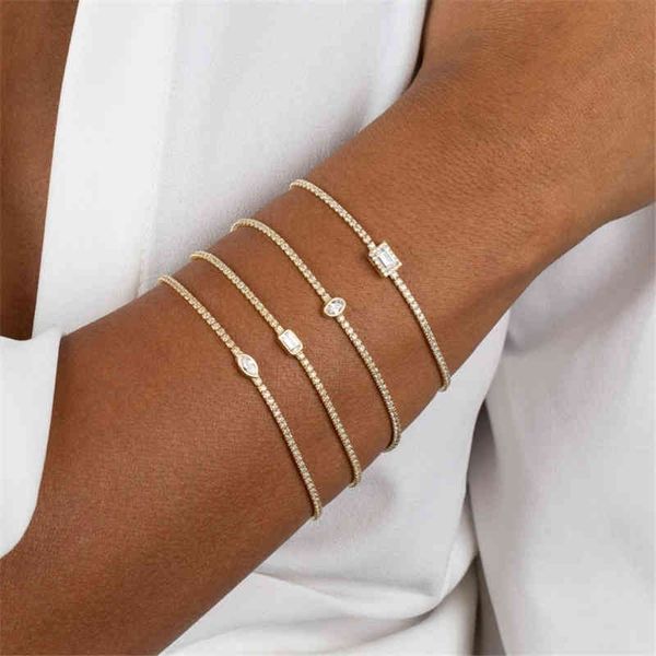 aide trend silver color bracelet chain for women's fashion luxury jewelry female zircon gold bracelets bangles, Golden;silver
aide trend silver color bracelet chain for women's fashion luxury jewelry female zircon gold bracelets bangles, Golden;silver