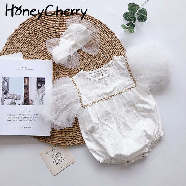 summer short-sleeved sweet romper baby girl baby princess bodysuits baby girl clothes 210701, Blue
summer short-sleeved sweet romper baby girl baby princess bodysuits baby girl clothes 210701, Blue