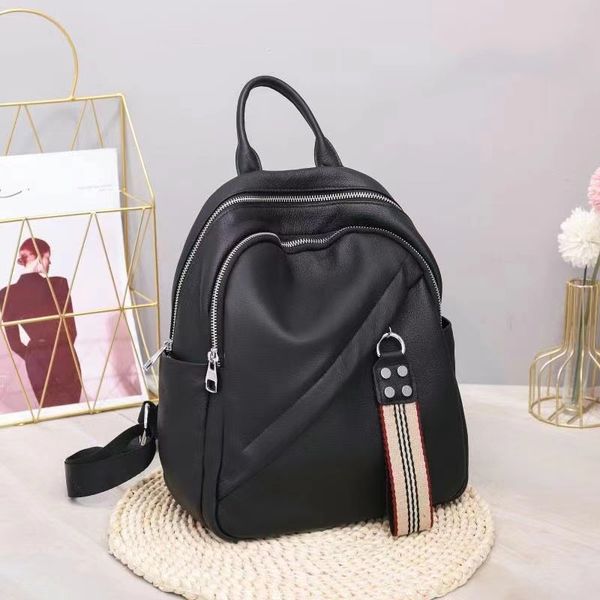 hbp fashion girl backpack tote bag double zipper real leather shoulder strap mobile phone and coin purse travel bags color ribbon slider
hbp fashion girl backpack tote bag double zipper real leather shoulder strap mobile phone and coin purse travel bags color ribbon slider